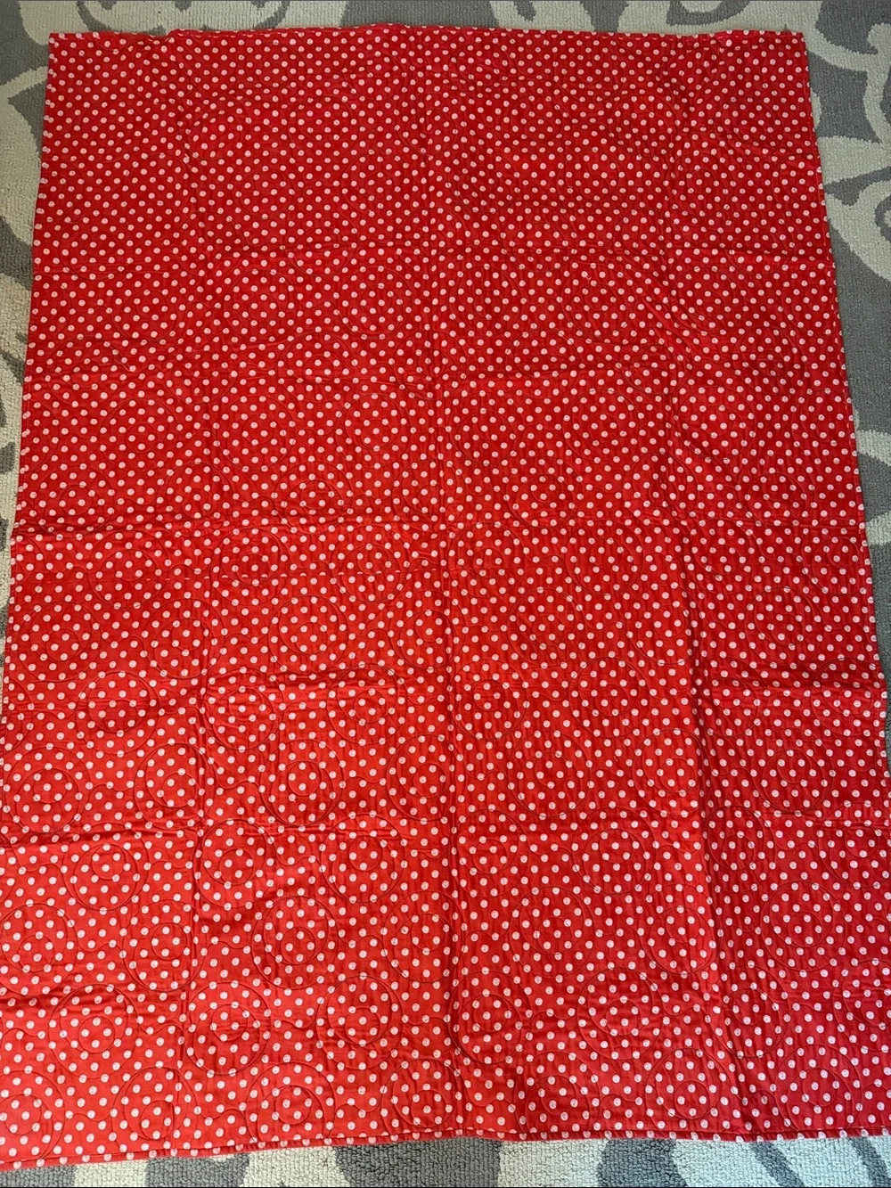 Handmade Coffee Quilt Throw 50x70 Coffee Lover Gift Cafe Kitchen Decor NWOT